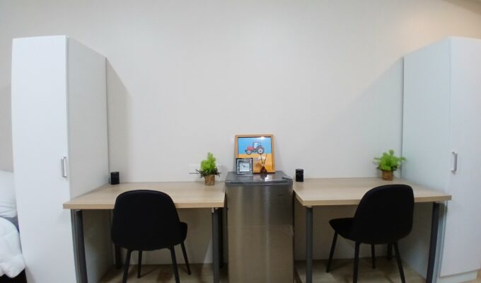 A&J ecoキャンパス（バギオ留学）デラックス3人部屋