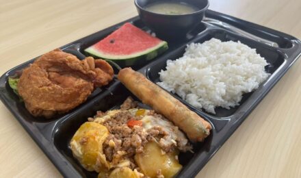 TARGETセブの食事例