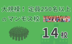 フィリピン留学で大規模（定員250名以上）の学校一覧
