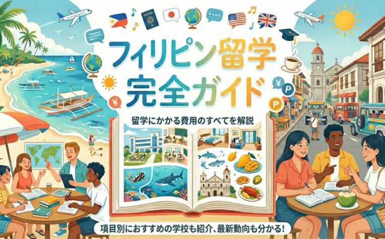 【完全ガイド】フィリピン留学にかかる費用のすべて!タイプ別におすすめの学校も紹介