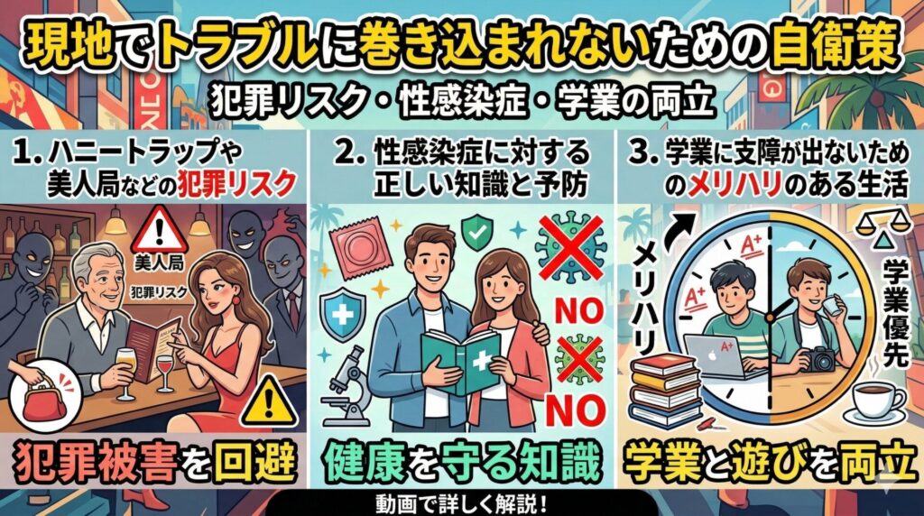セブ島留学中にトラブルに巻き込まれないための自衛策