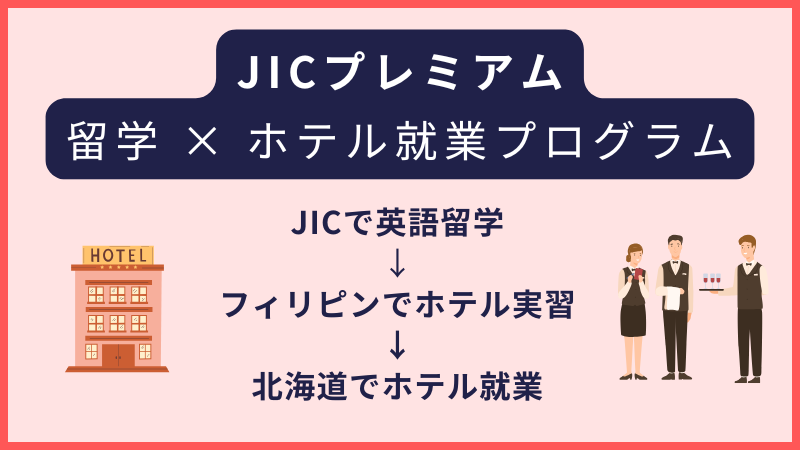 JICプレミアム｜英語学習 × ホテル就業プログラム